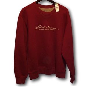 Eddie Bauer Fleece Sweatshirt Men’s New Size Large